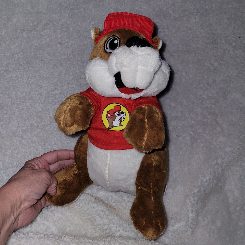 Buc-ee's Mascot Beaver Plush Bucee's 10"
